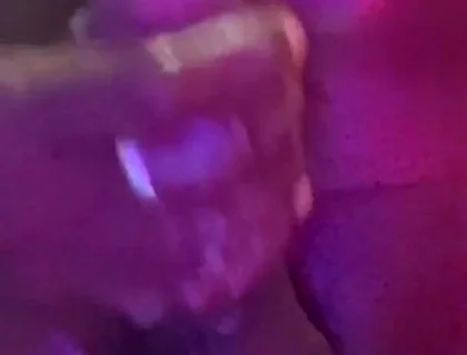 Stroking My Big Black Cock Massive Cumshot