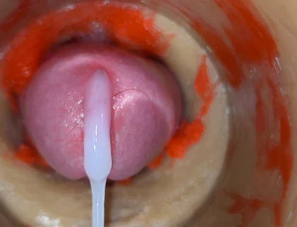 Camera Deep Inside Tight Pussy Captures Huge Cum Explosion 4K