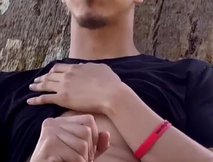 Skinny Big Dick Uncut Twink Public Sex Caught Big Load!