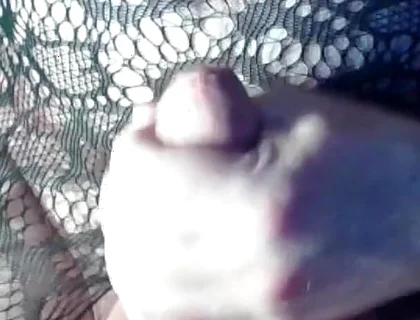 Masturbating in Black Bodystockings