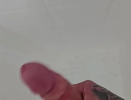 Masturbating in the Shower