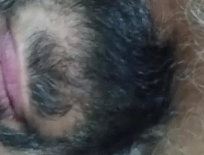 Indian Daddy Lying on the Bed Teasing and Posing for You