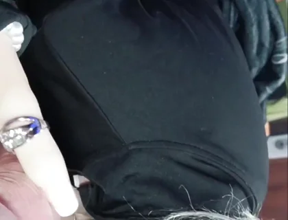 Hannah Plays with My Sperm!
