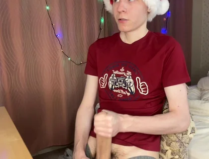 23cm Cock Explodes After Teasing Sensitive Head
