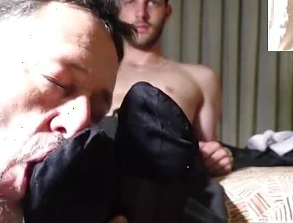 Sub Fer Worship Boss Sheer Socks