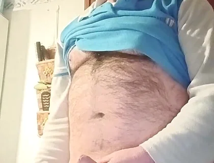 A Wank in My Bathroom Before Going to Sleep!