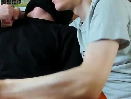 I Like to Jerk My Buddy's Dick When He Is Visiting Me!