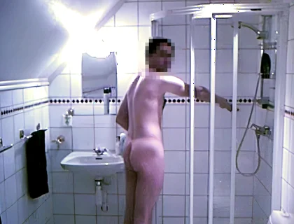 Humping Pee and Shower Masturbation