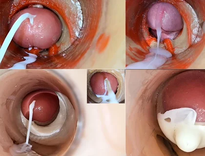 Cumfeti Dripping Creampie Compilation- Endoscopy View