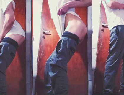 18 Year Old in College Bathroom