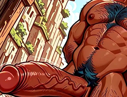 Beach Hunks Showing Erections