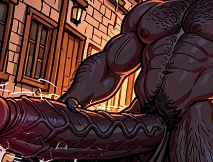 Wild Hunks Posing with Monster Cocks Cumming