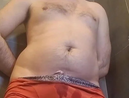 Peeing on My Belly and in My Underwear in the Shower