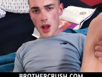 Big Stepbro Helps Teen 18+ With Getting To Know His Body And Desires With Joe Ex