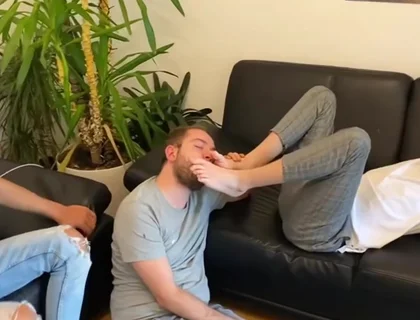 Two Twinks Feet Licked