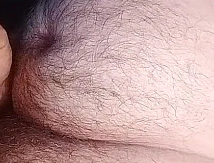 Cum on My Hairy Belly