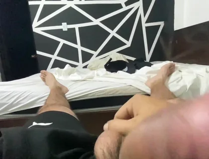 My Stepmother Interrupts Me While I'm Masturbating in My Room.