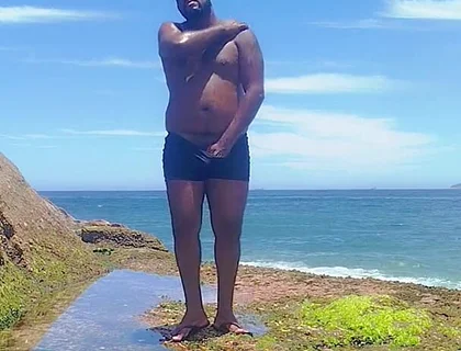 Showing off My Big Body in Rio De Janeiro