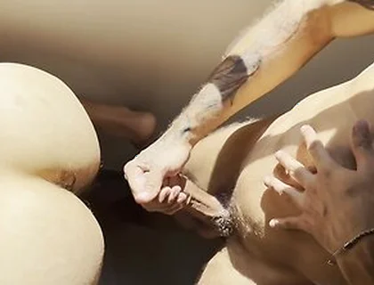 Markin Wolf - Bareback Threesome With Friends