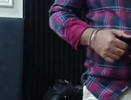 Mature Indian Daddy Jerking off Alone in His Room 4K Video