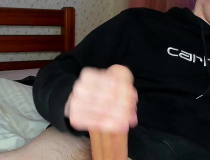 Alone in Dorm 18yo Edges to Shaking Orgasm