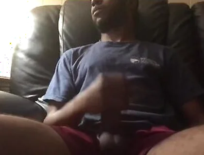 Edging On Couch