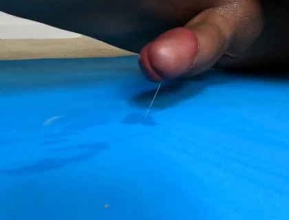 I'm Stuck to My Mat with My Sticky Precum