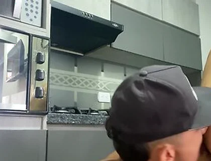 Straight Fucks Me In The Kitchen