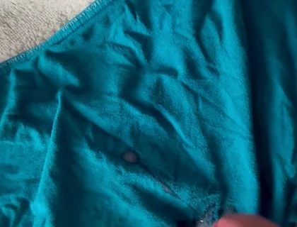 Cum on Wife’s Panties 3