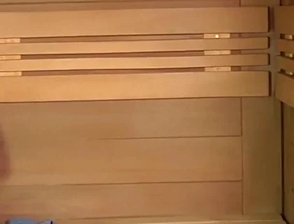 In the Sauna, One After Another