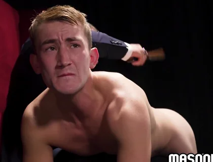 Colton Fox And Tyler Saint - Ka-smack! Disciplinary Otk Spanking Action With Paddle!