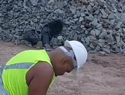 The Workers Were Alone on the Site and Look What They Did