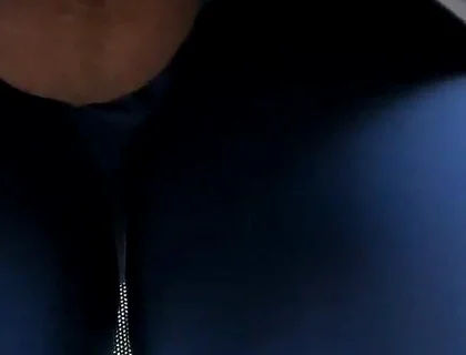 They Caught Me Just as I Was Cumming in My Tight Clothes! Way Too Hot...
