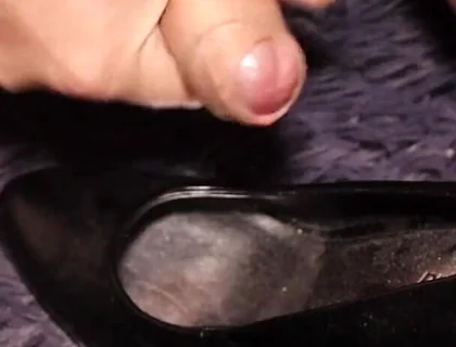 Cum on High Heels