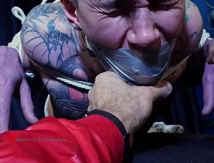 Nicky Predicament Bondage with Socks Gagging