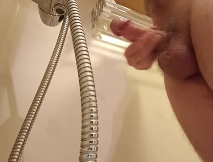 December Bathroom Cumshot