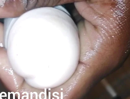 Big Black Cock Vs Long White Dildo