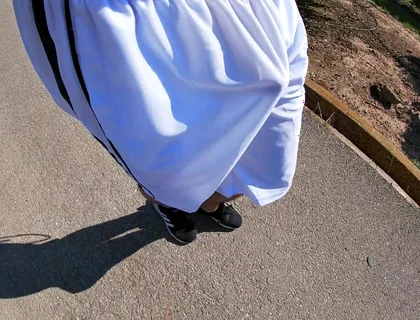 Flashing My Boner in See Thru Basketball Shorts for the Cyclists and Runners