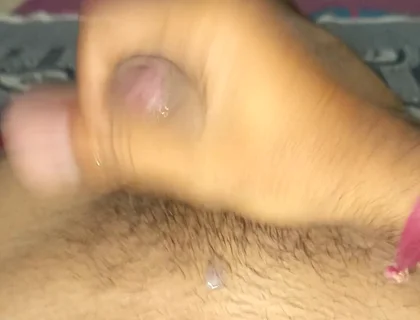 Solo Handjob Cumshot Load of Cumshot