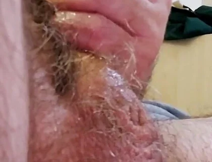 Coach Karl Cock Close up Cum Shot