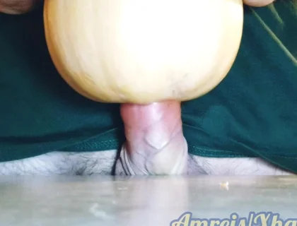 I Fucked the Pumpkin Again. I Couldn't Resist and Cummed in Her