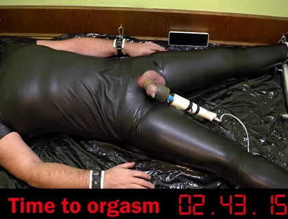 Fixated and Milked in a Condom to the Last Drop