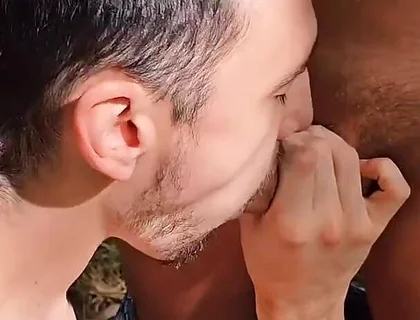 Caught Fucking in the Forest Two Men
