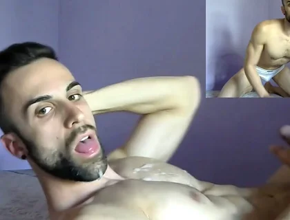 Jerking off and Cumming in My Own Mouth