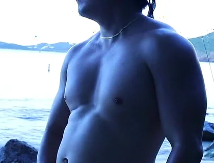 Morning Waves & Muscle Craves: Oceanfront Strip Tease