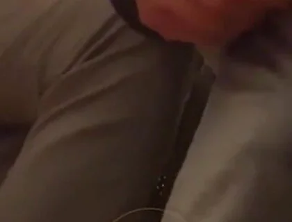 2 Amateur Flatmates Guys Wetting Their Pants on Cam for a Follower