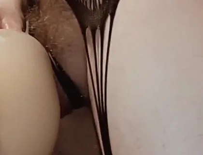 I fuck my mini sex doll in the bathroom part 2