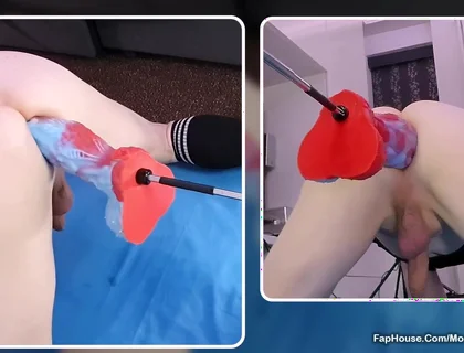 Mike Essex Tries an Impossible Dragon Dildo