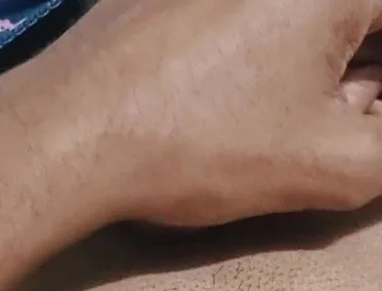 Indian Sissy Cuming Before Sleep Using Sister's Pantie