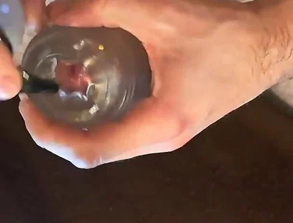 Jerked off and Cumshot